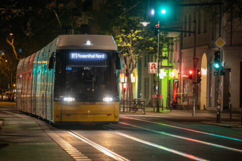 TRAM - Straßenbahne in Berlin Prenzlauer Berg