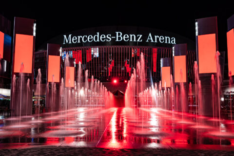 Mercedes-Benz Arena Berlin - Alarmstufe Rot Corona