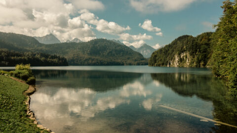 Eibsee Bayern Garmisch Partenkirchen Deutschland