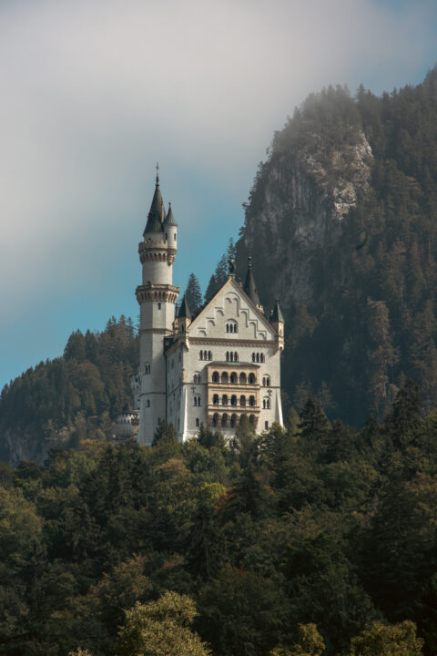 Schloß Neuschwanstein Bayern Deutschland