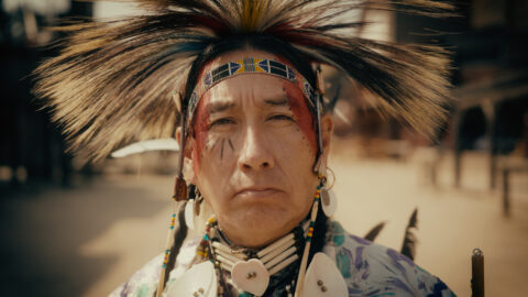 Native American Portrait Foto