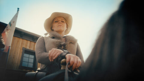 Cowgirl Portrait Foto