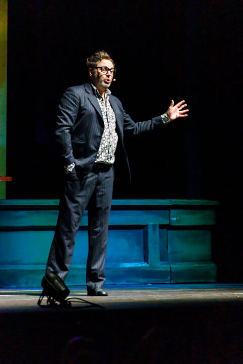 Paul Panzer auf der Bühne im Tempodrom Berlin