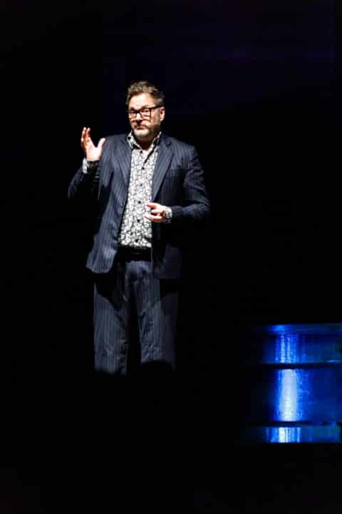 Paul Panzer auf der Bühne im Tempodrom Berlin